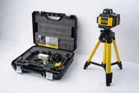 Tikinti dərəcəsi Dewalt lazer, 4D 16 xətt, yaşıl işıqlı, LED ekranlı, pultlu - TOOLMAX900